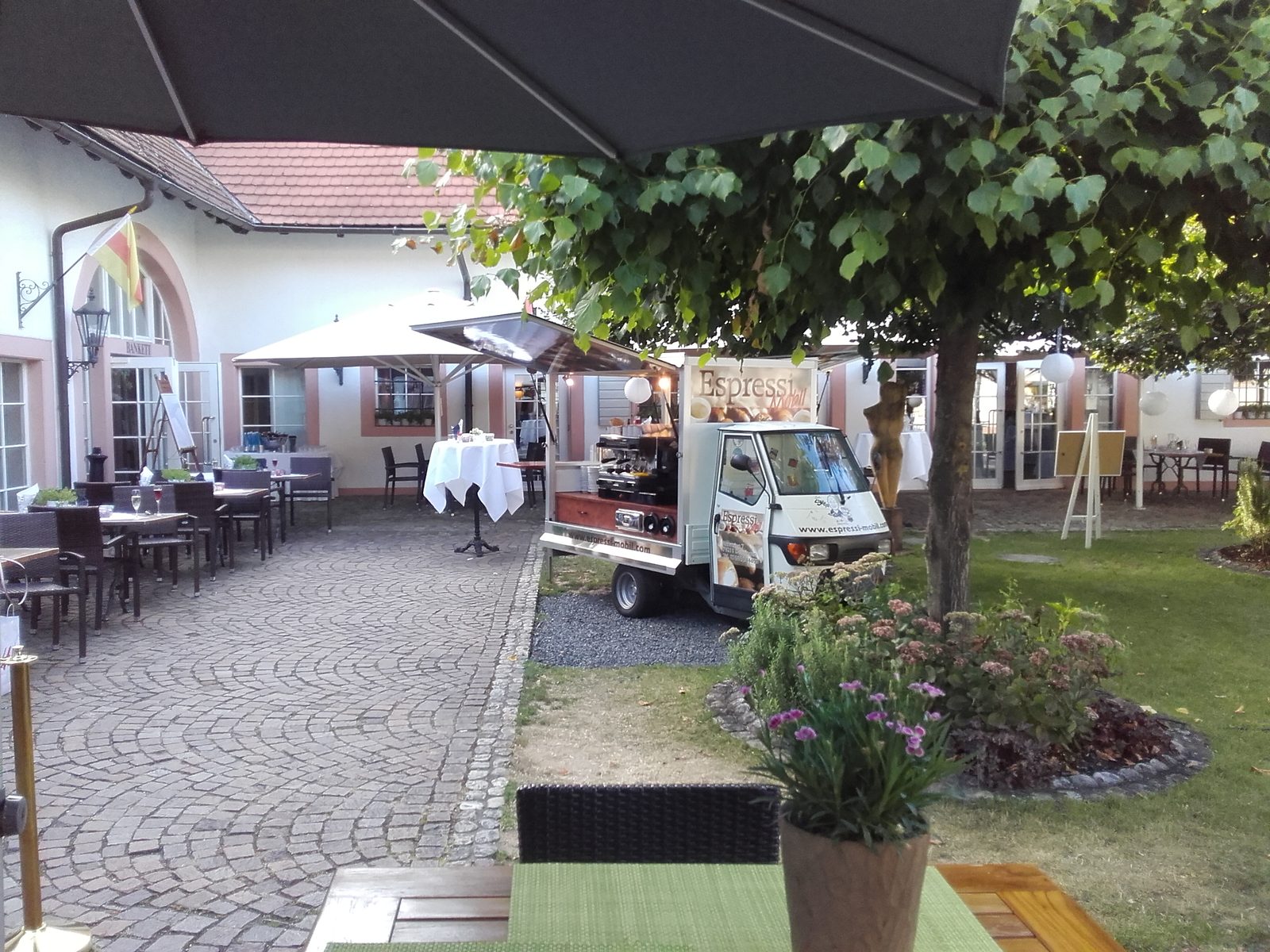 Outdoor Catering mit Espressi-Mobil