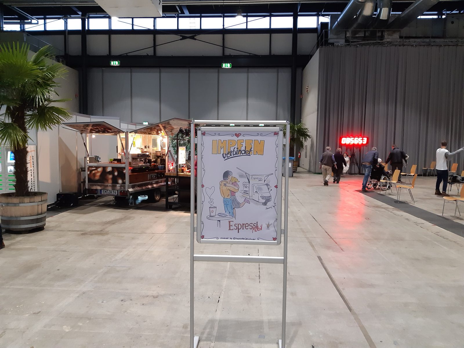 Espressi-Mobil Messeeinsatz