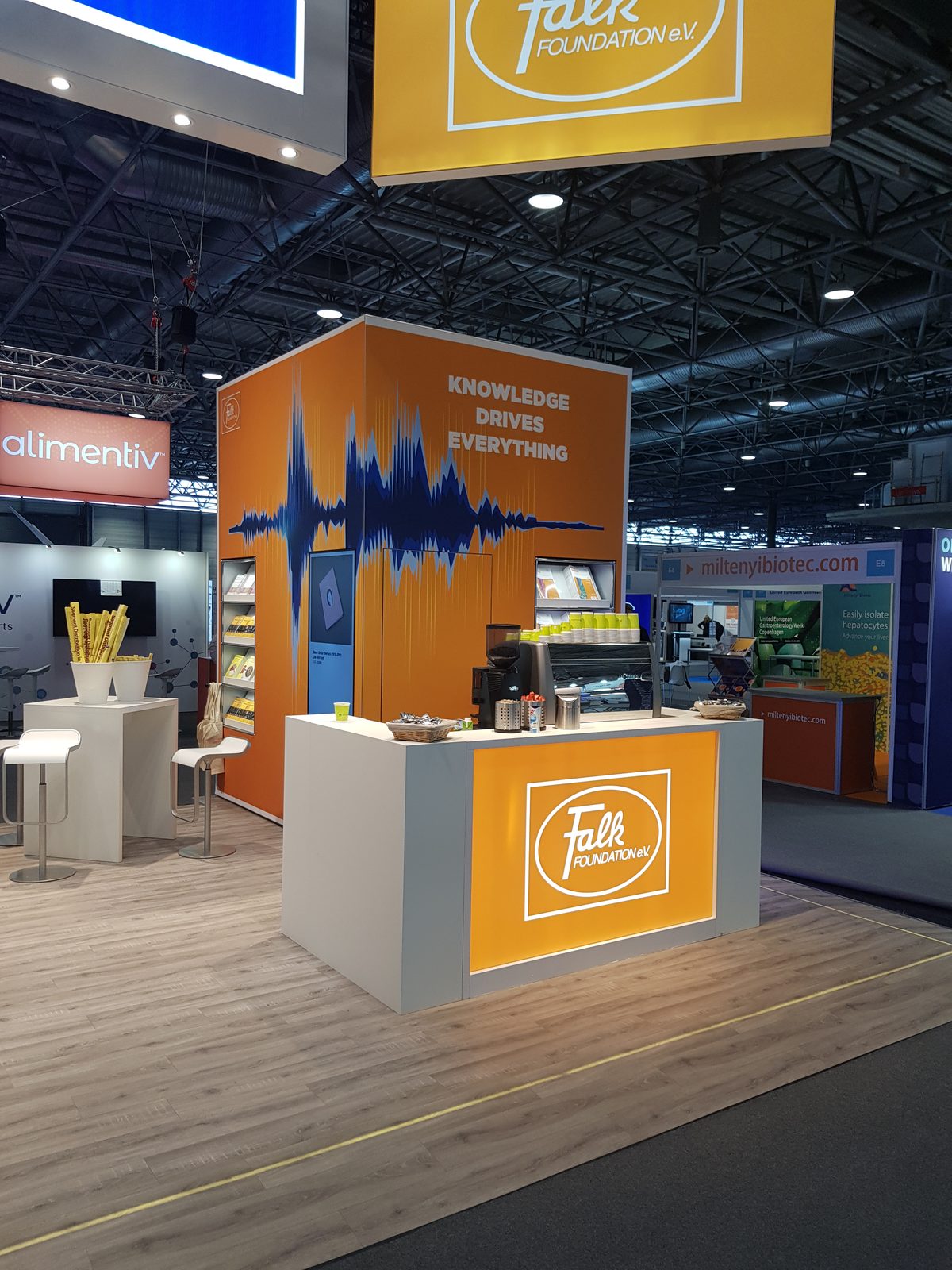 Mobile Espresso-Bar Setup