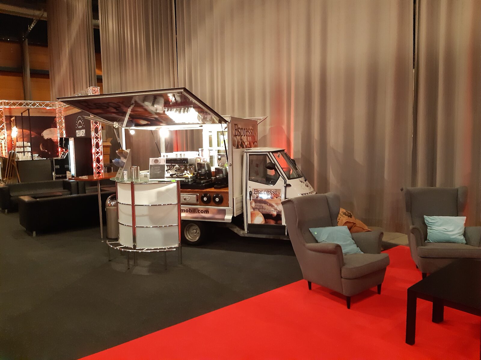 Lounge-Event mit Espressi-Mobil