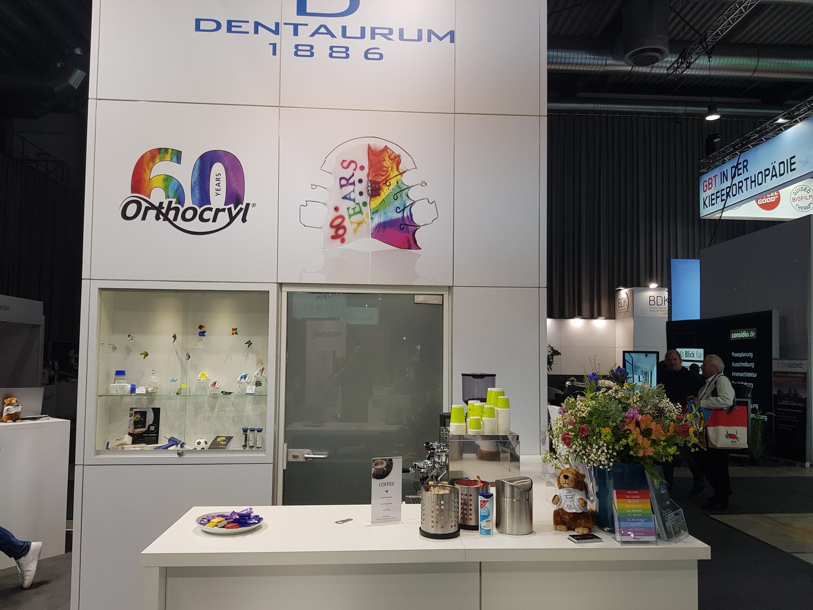 Mobile Kaffeebar auf Messe