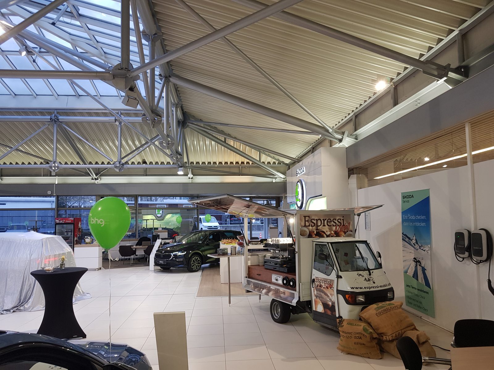 Kaffee-Catering Service