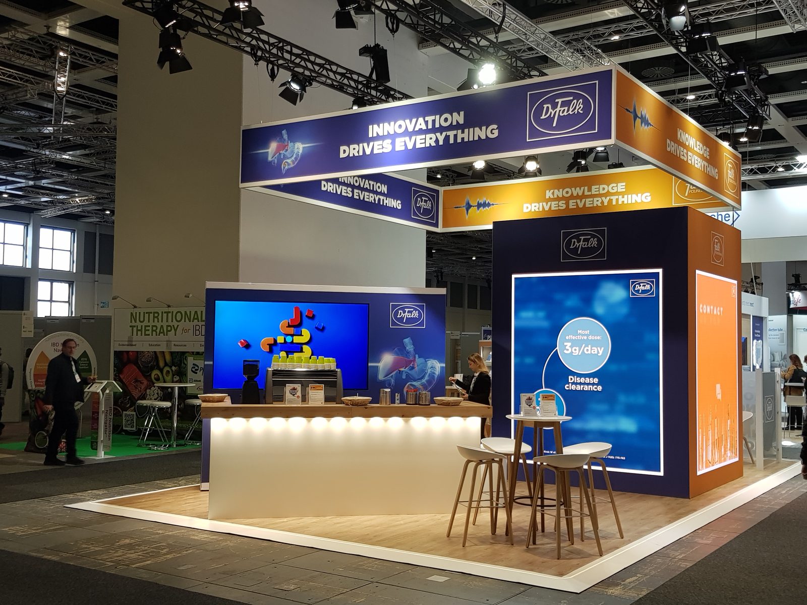 Espressi-Mobil im Einsatz Messe