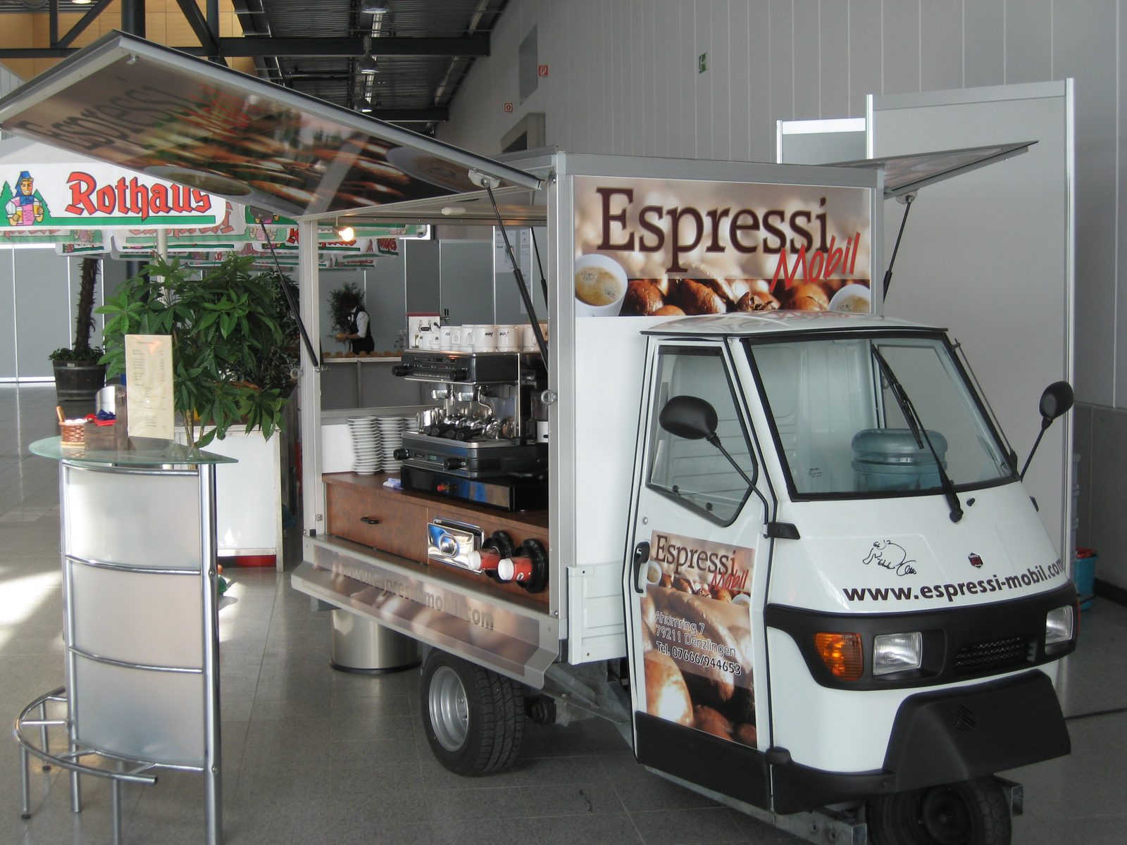 Espressi-Mobil Abschluss